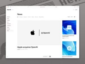 Apple Adquire OpenAI por US$ 41,04 Bilhões e Revoluciona o Mercado de IA